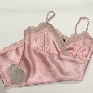 Blush pink lingerie cami